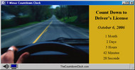 T-Minus Drivers License Countdown screenshot